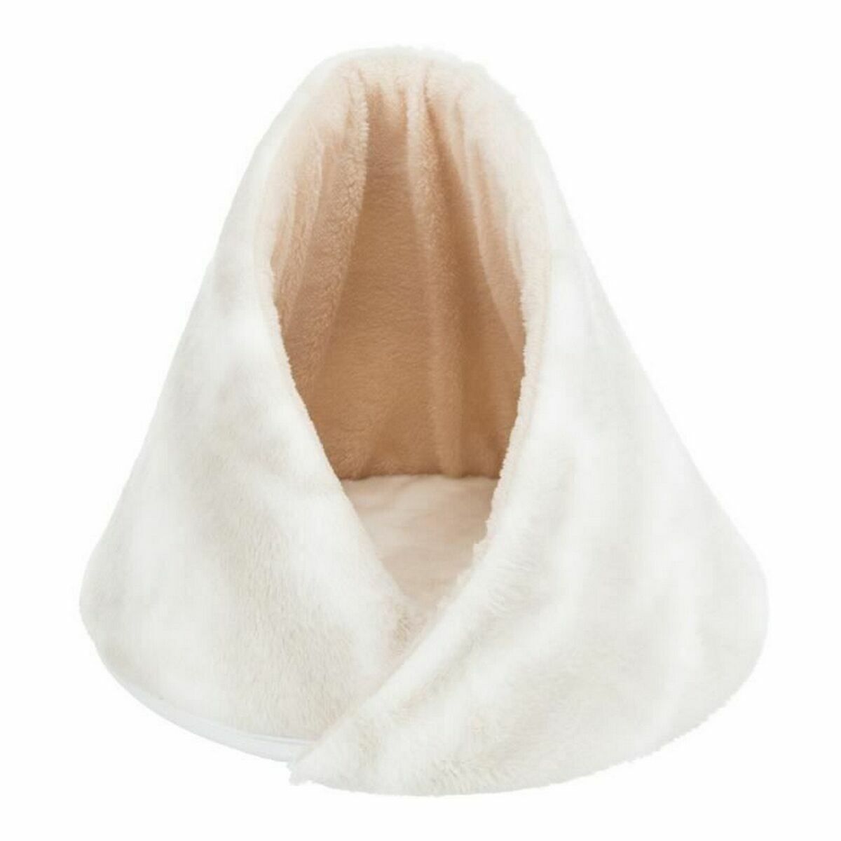 Trixie Kissen Trixie Weiß Taupe Ø 43 × 35 Cm
