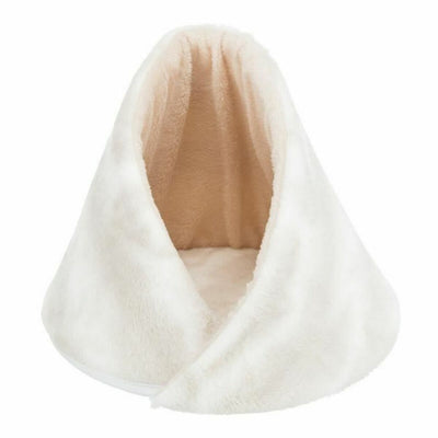 Trixie Kissen Trixie Weiß Taupe Ø 43 × 35 Cm