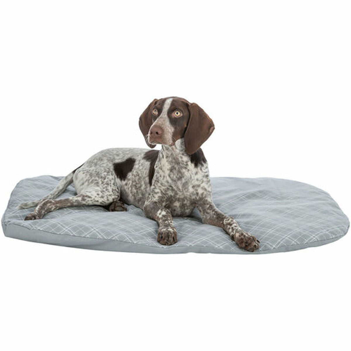 Trixie Hundebett Trixie Jessie Weiß Grau 80 × 60 Cm
