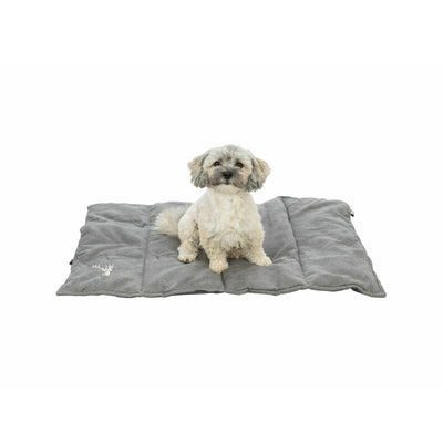 Trixie Decke Für Haustiere Trixie Leni Grau Wildleder 80 × 60 Cm