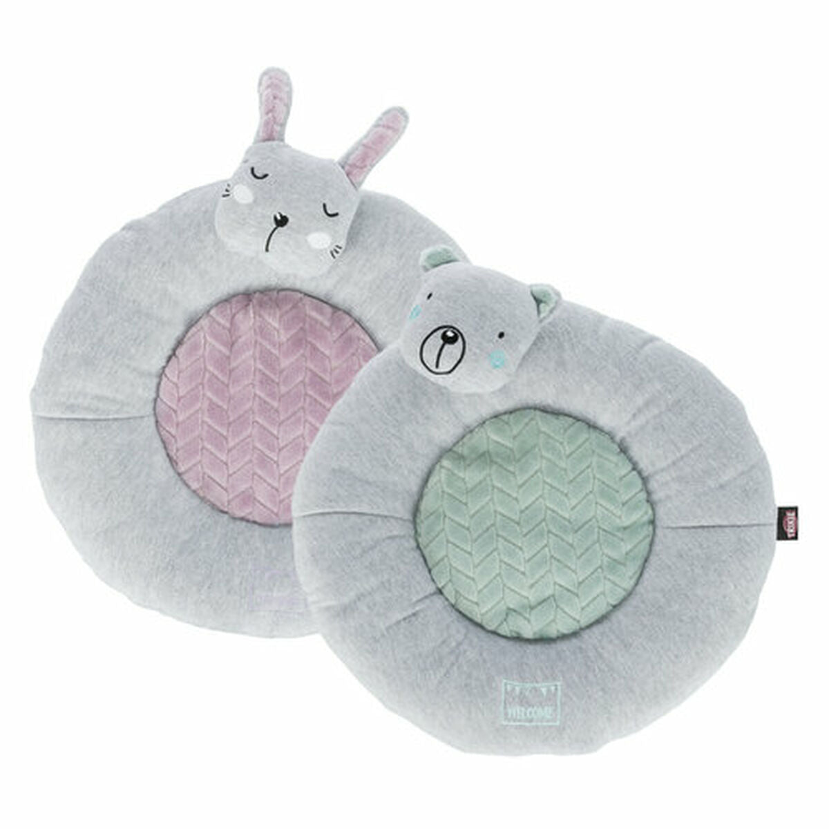 Trixie Hundebett Trixie Junior Lila Hellgrau Ø 40 Cm