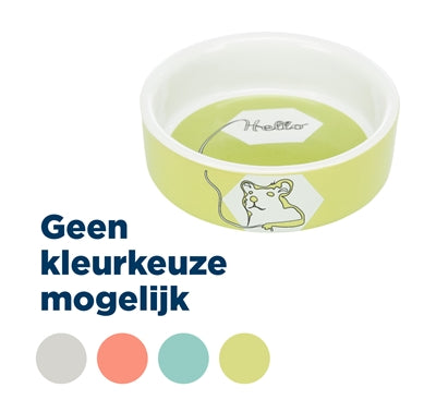 Trixie Futterschale / Wasserschale Keramikstreifen Hamster Sortiert
