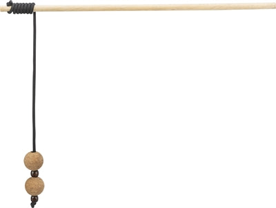 Trixie Citystyle Katze Spielzeug Spielen Stab Mit Kugeln Kork / Holz