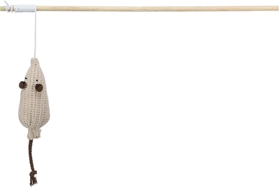 Trixie Katzenspielzeug Katzenrute Maus Holz Mit Katzenminze