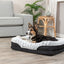 Trixie Vital Hundekorb Lino Eckig Schwarz/Grau