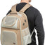 Trixie Hunderucksack Weide Beige / Braun