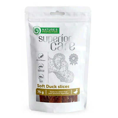 Nature's Protection Hundesnack Nature's Protection Superior Care White Dogs Delicate Duck Strips Ente 75 G