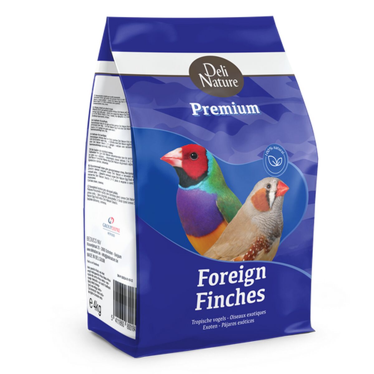 Deli Nature Vogelfutter Deli Nature Premium 4 Kg