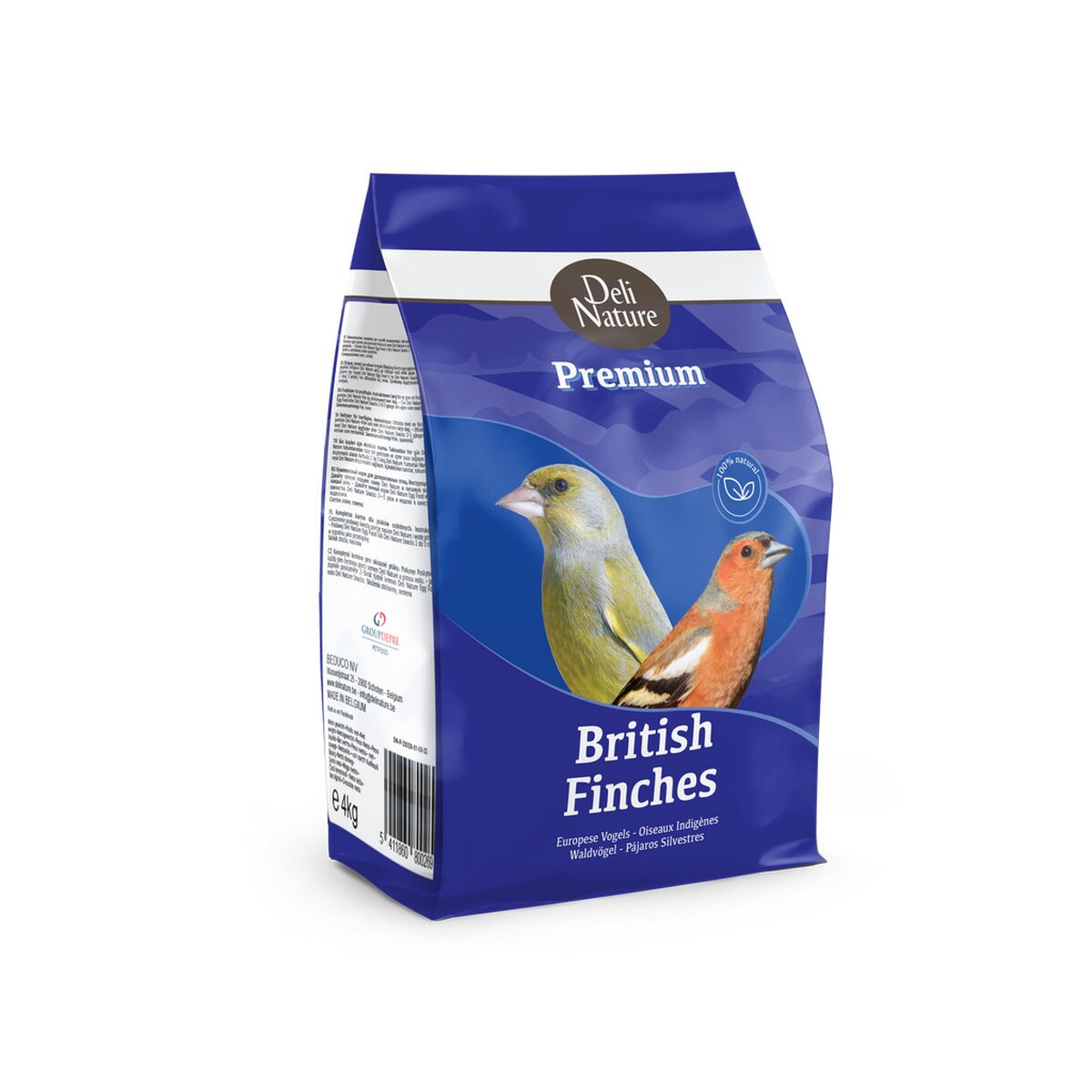 Deli Nature Vogelfutter Deli Nature Premium 4 Kg