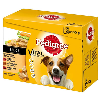 Pedigree Hundefutter Pedigree                                 Erwachsener Huhn Truthahn Rindfleisch Lamm Pflanzlich 1,2 Kg