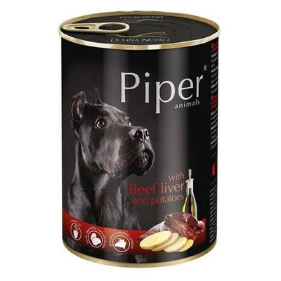 Nassfutter Dolina Noteci Piper Animals Rindfleisch Kartoffeln 400 G