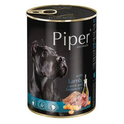 Nassfutter Dolina Noteci Piper Animals Lamm Reise Mohrrübe 400 G