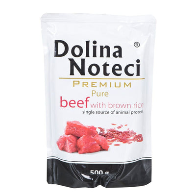 Nassfutter Dolina Noteci Premium Rindfleisch Reise 500 G