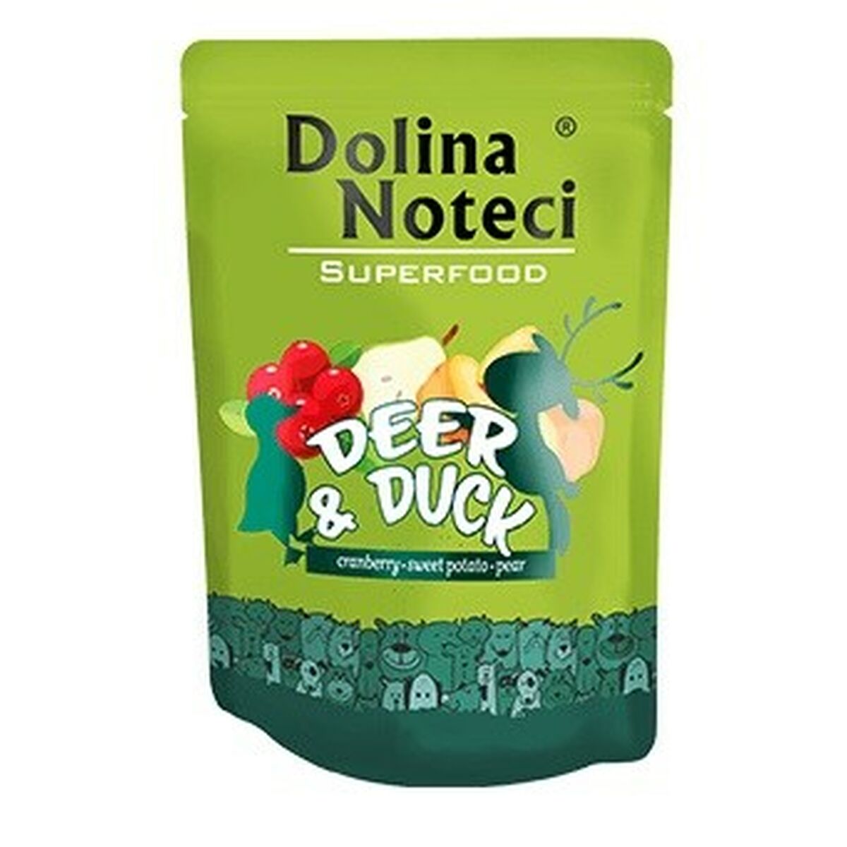 Nassfutter Dolina Noteci Superfood Ente Rentier 300 G