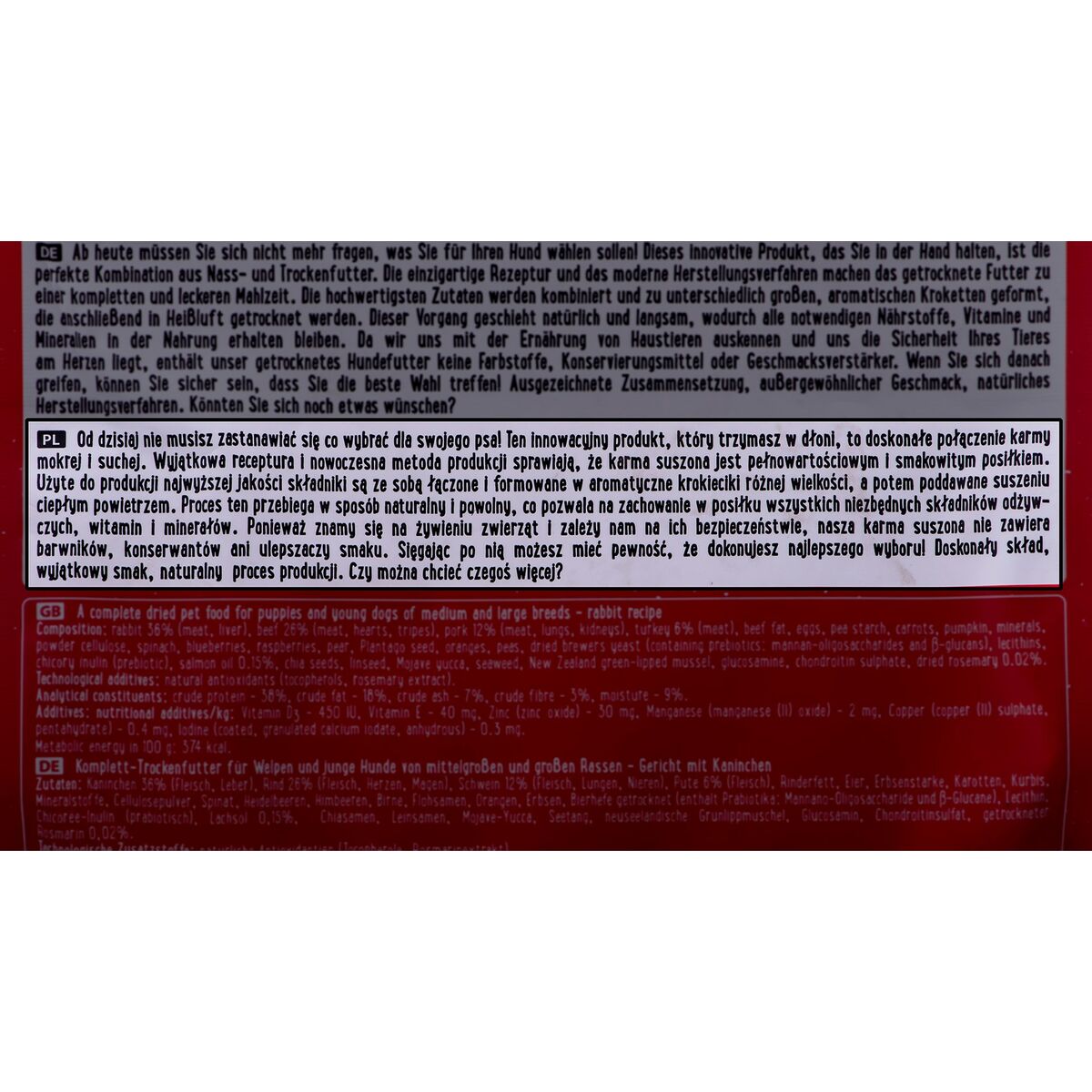 Hundefutter Dolina Noteci Superfood Junior 1 Kg