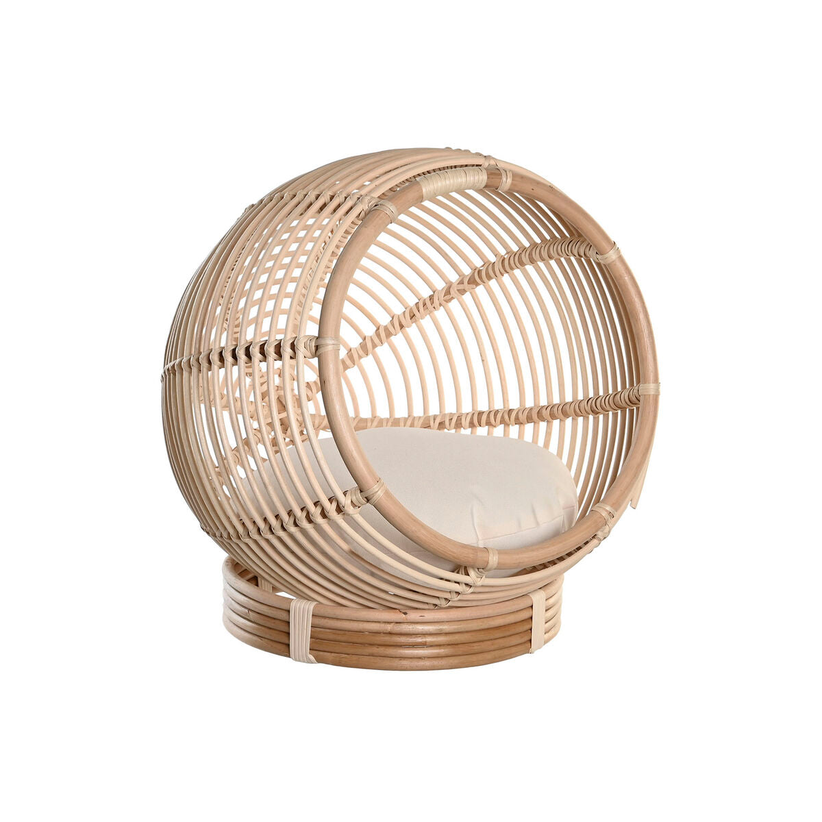 Dkd Home Decor Haustierbettchen Dkd Home Decor 55 X 50 X 55 Cm Natürlich Rattan