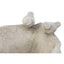 Home Esprit Tischdekoration Home Esprit Grau Vögel Shabby Chic 34 X 24 X 12 Cm