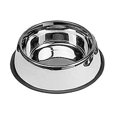 Nayeco Futternapf Für Haustiere Nayeco Edelstahl Metallic (900 Ml) (Ø 26 Cm)