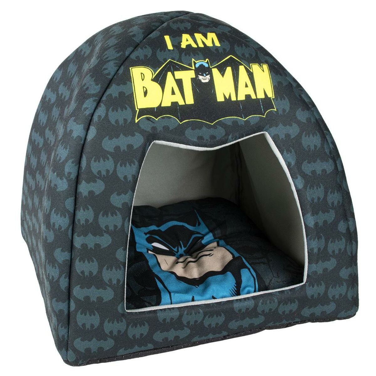 Batman Hundebett Batman Schwarz Polyester