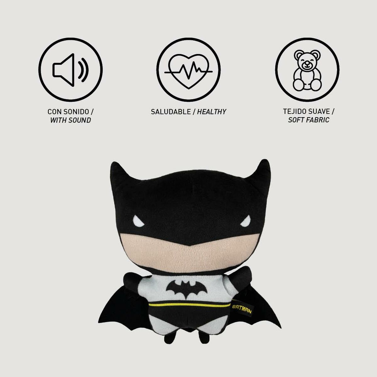 Batman Hundespielzeug Batman Schwarz