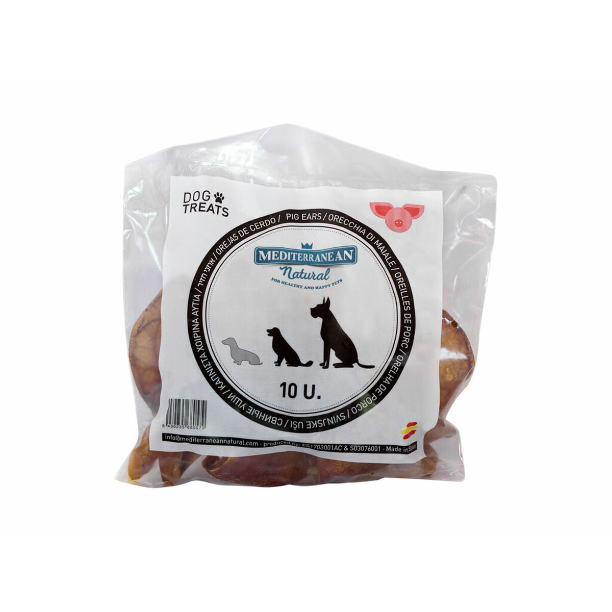 Mediterranean Natural Hundesnack Mediterranean Natural Pig's Ears