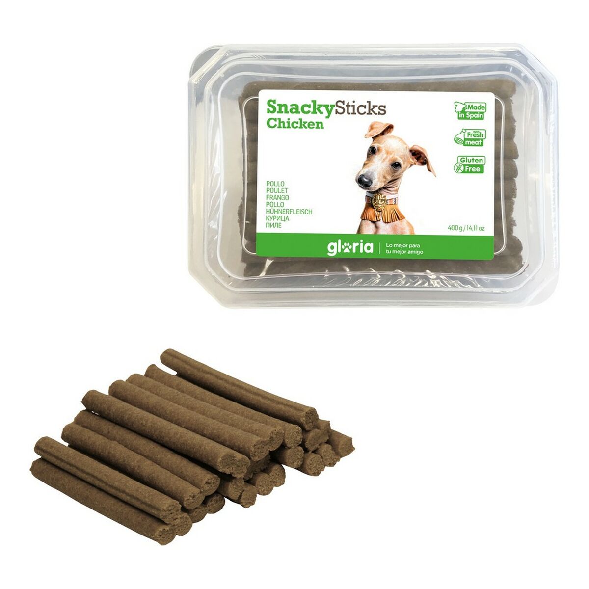 Gloria Hundesnack Gloria Snackys Sticks Huhn Stäbe (350 G)