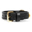 Gloria Hundehalsband Gloria Duna Schwarz Gold 50 Cm (50 X 2,5 Cm)
