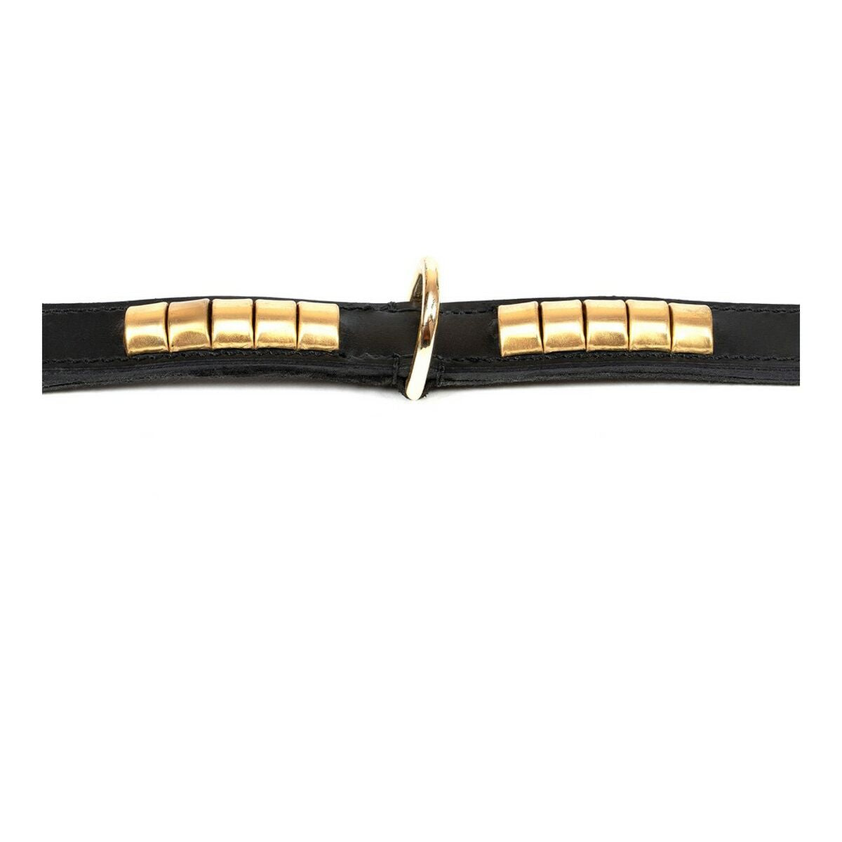 Gloria Hundehalsband Gloria Duna Schwarz Gold 50 Cm (50 X 2,5 Cm)
