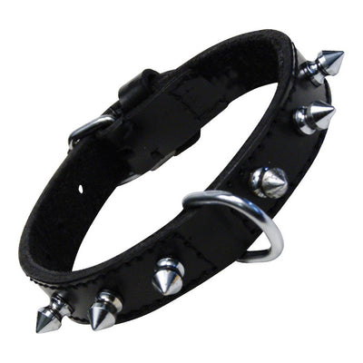 Gloria Hundehalsband Gloria Schwarz Spieße 50 Cm