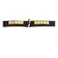 Gloria Hundehalsband Gloria Duna Schwarz Gold 40 Cm (40 X 2 Cm)