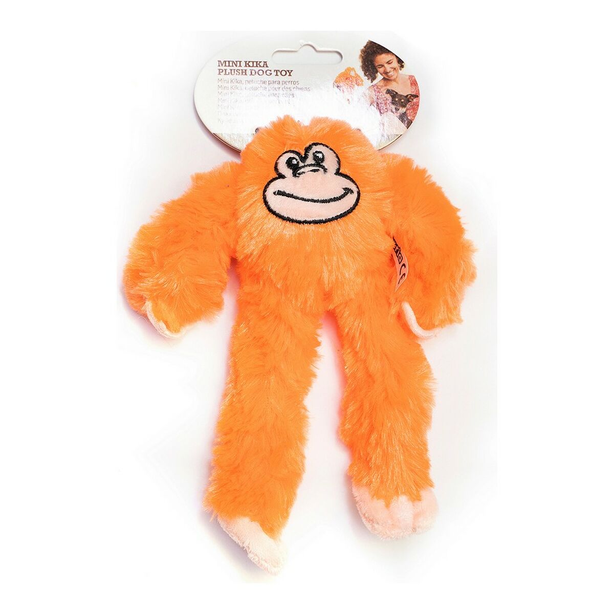 Gloria Kuscheltier Für Hunde Gloria Kikazaru 11 X 44 X 45 Cm Affe Orange