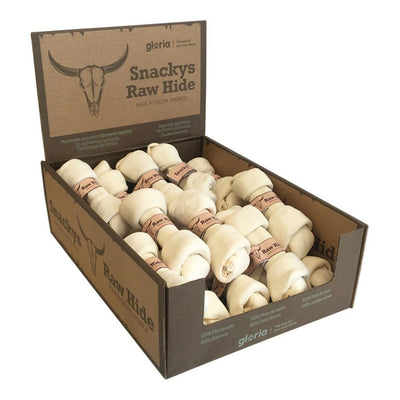 Gloria Hundesnack Gloria Snackys Rawhide 15-17 Cm Knoten