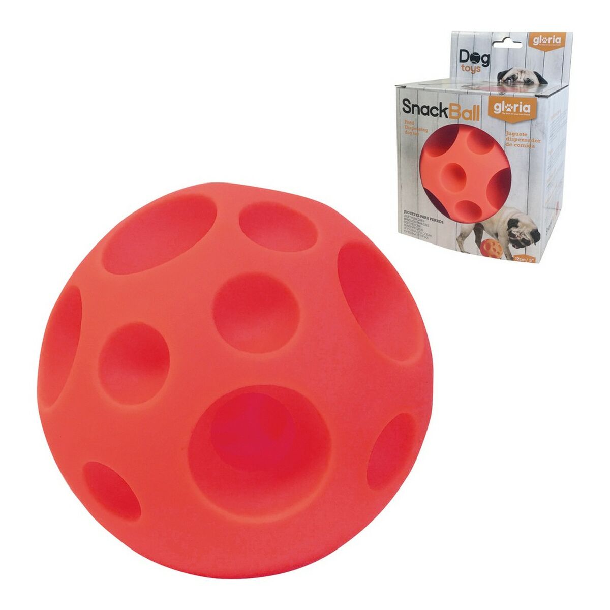 Gloria Hundespielzeug Gloria Ausgabegerät Süßigkeiten 12 Cm