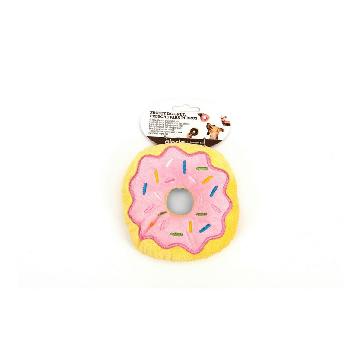 Gloria Kuscheltier Für Hunde Gloria Frosty 3 X 5 X 14 Cm Donut Rosa