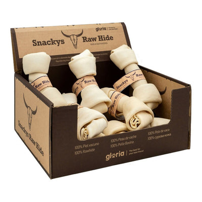Gloria Hundesnack Gloria Snackys Rawhide 15-17 Cm Knoten 10 Stück