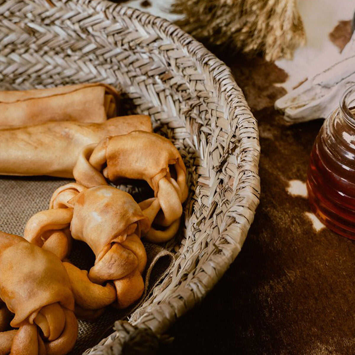 Gloria Hundesnack Gloria Rawhide Honig Kaugummi