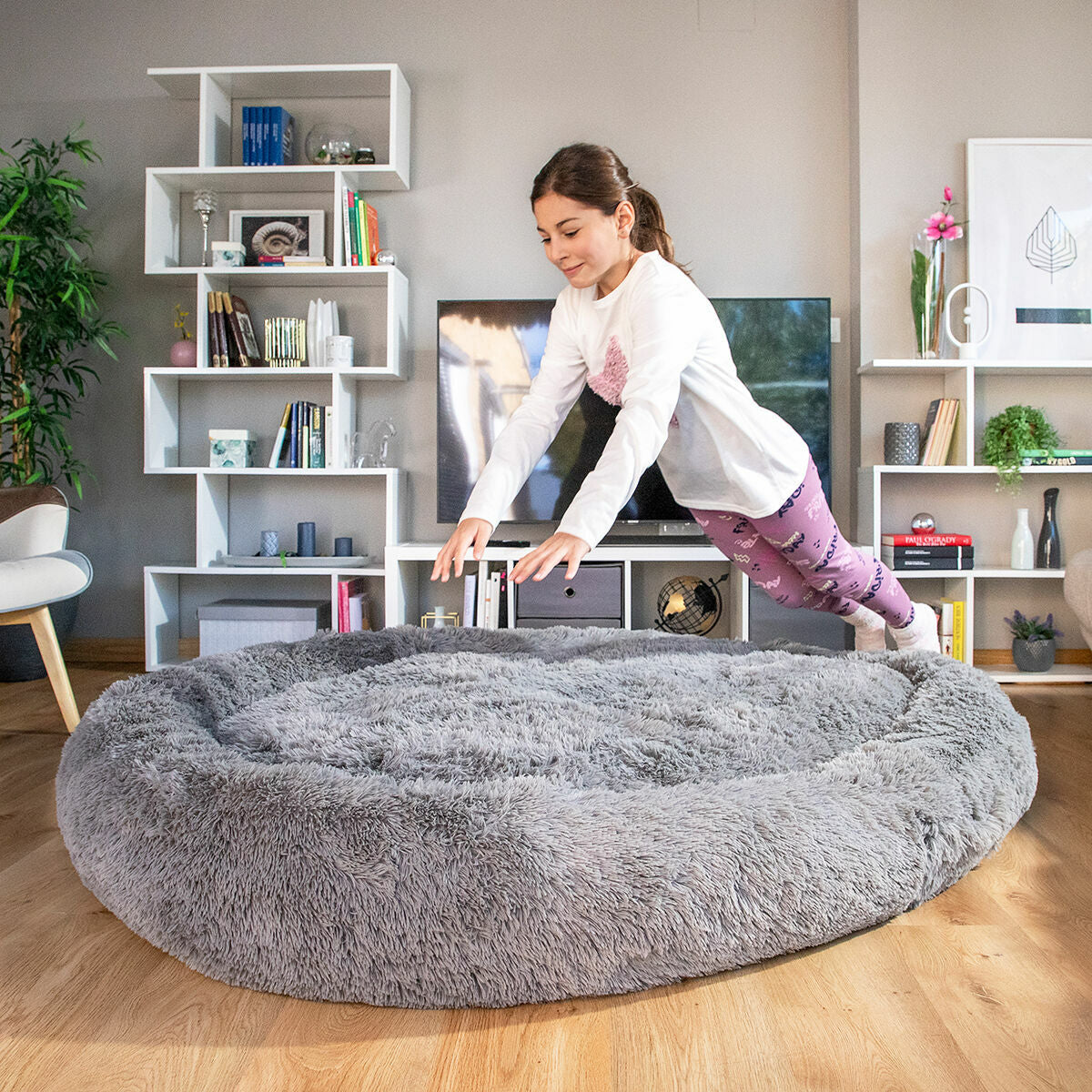 Innovagoods Hundebett Für Menschen | Human Dog Bed Xxl Innovagoods Grey