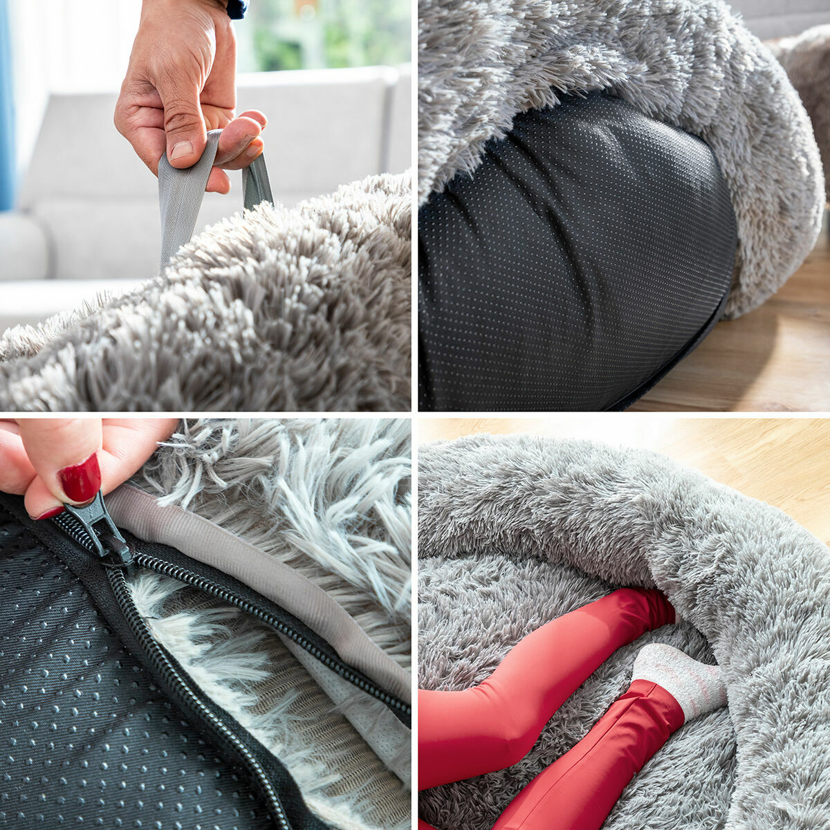 Innovagoods Hundebett Für Menschen | Human Dog Bed Xxl Innovagoods Grey