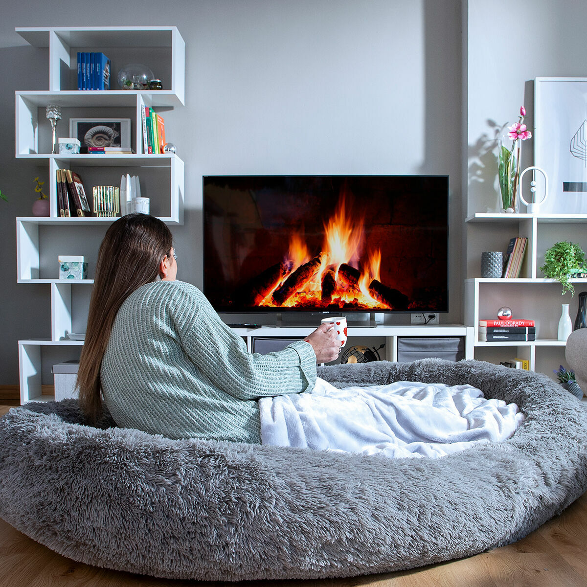 Innovagoods Hundebett Für Menschen | Human Dog Bed Xxl Innovagoods Grey