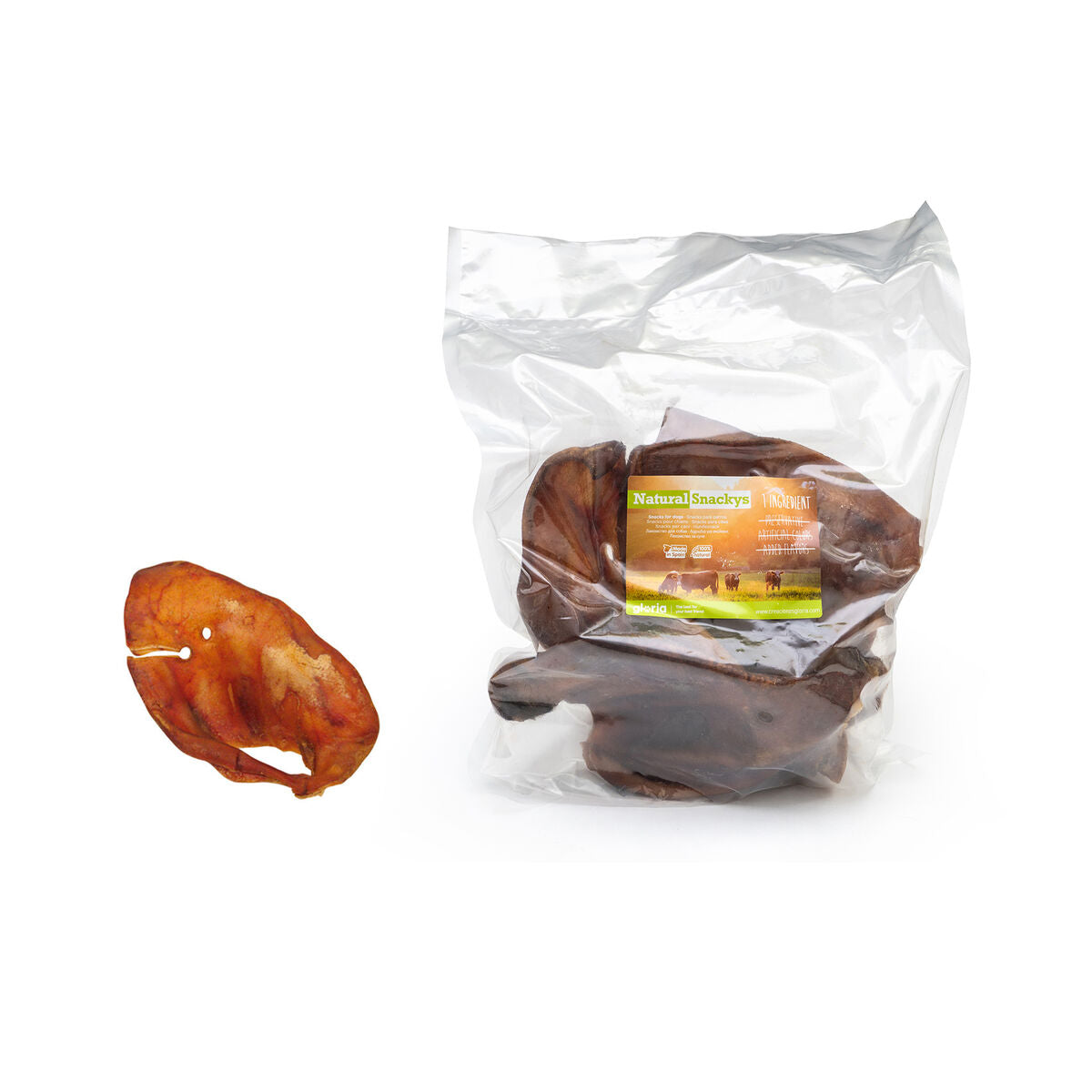 Snackys Hundesnack Snackys 10 Stück Ohr