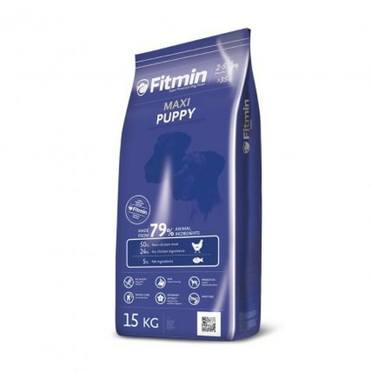 Hundefutter Fitmin Maxi Puppy Welpe/Junior Huhn Vögel 20-40 Kg 15 Kg