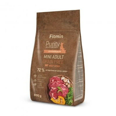 Hundefutter Fitmin Purity Gf Adult Mini Beef Erwachsener Rindfleisch 800 G