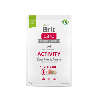 Hundefutter Brit Care Dog Sustainable Activity Erwachsener Huhn 3 Kg