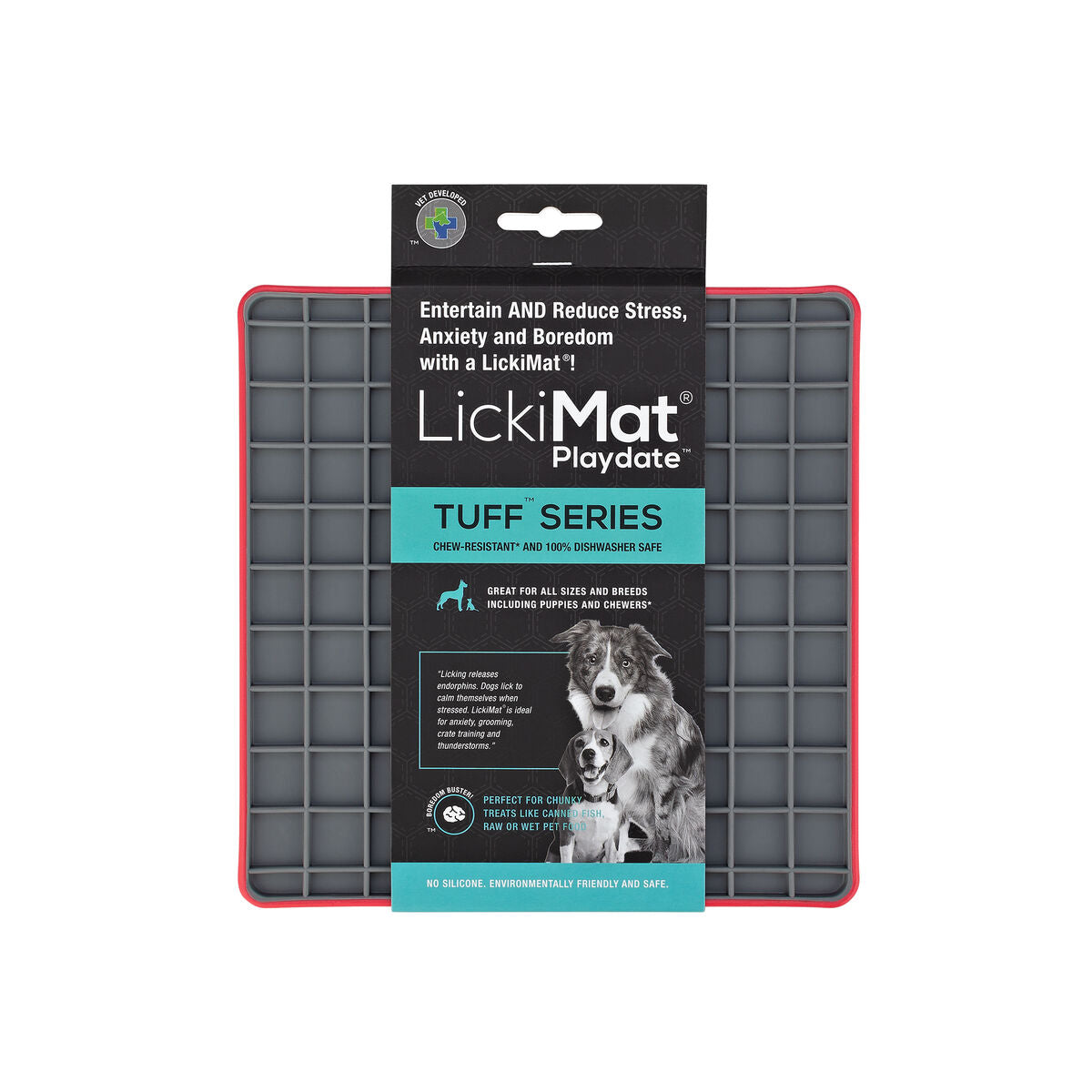 Lickimat Futternapf Für Hunde Lickimat Polypropylen Tpr Rot