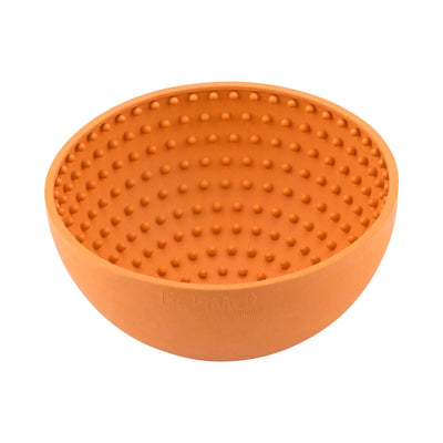 Lickimat Futternapf Für Hunde Lickimat Wobble Orange Gummi