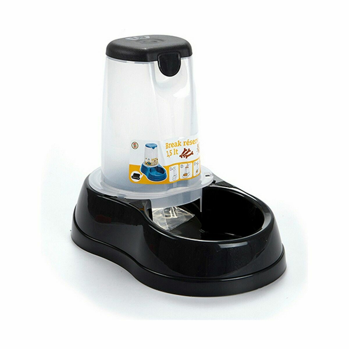 Stefanplast Futternapf Für Hunde Stefanplast Kunststoff 1,5 L 18,5 X 22,5 X 29 Cm (8 Stück)