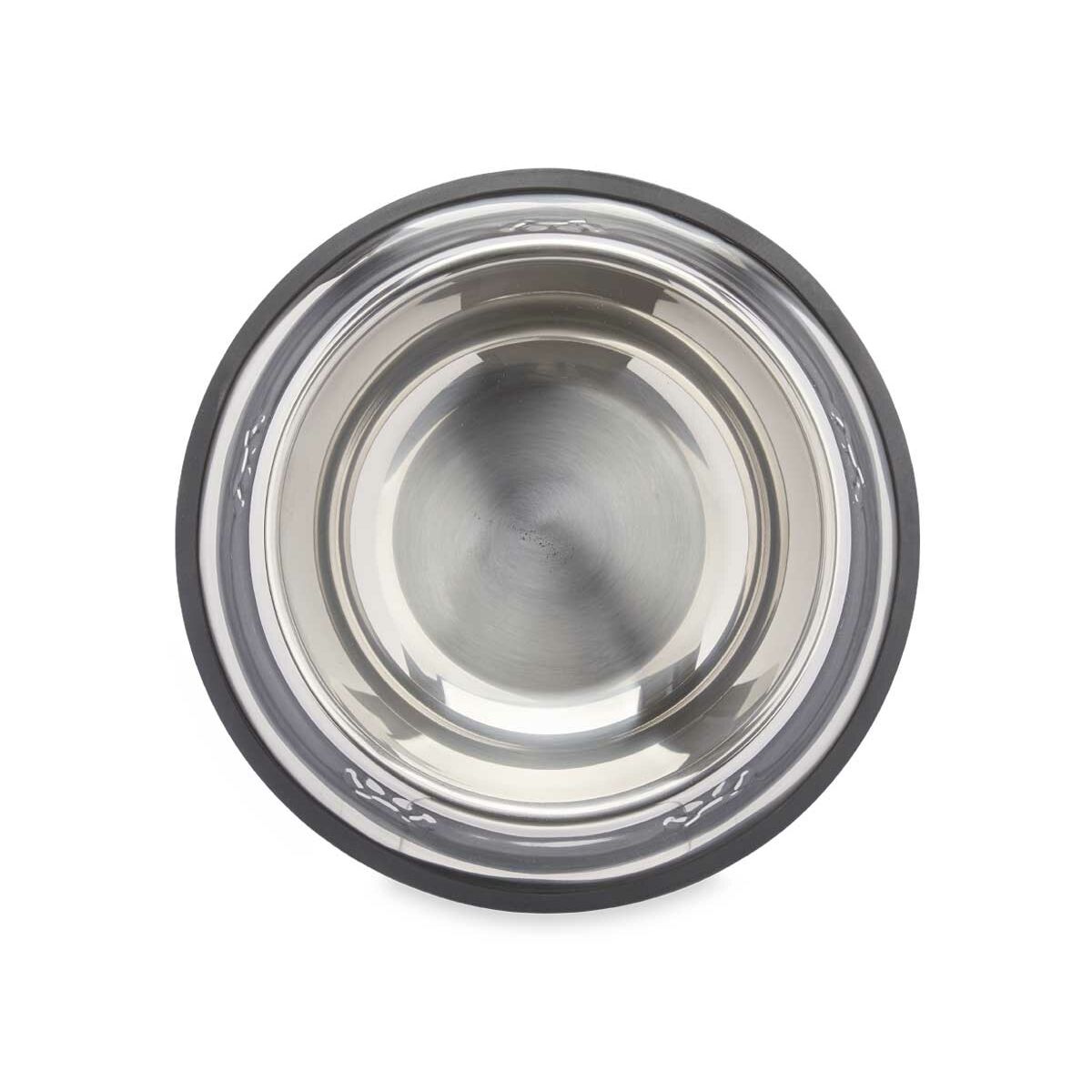 Mascow Futternapf Für Hunde Mascow 309 Grau Silberfarben Gummi Metall 26 X 7 X 26 Cm (12 Stück)