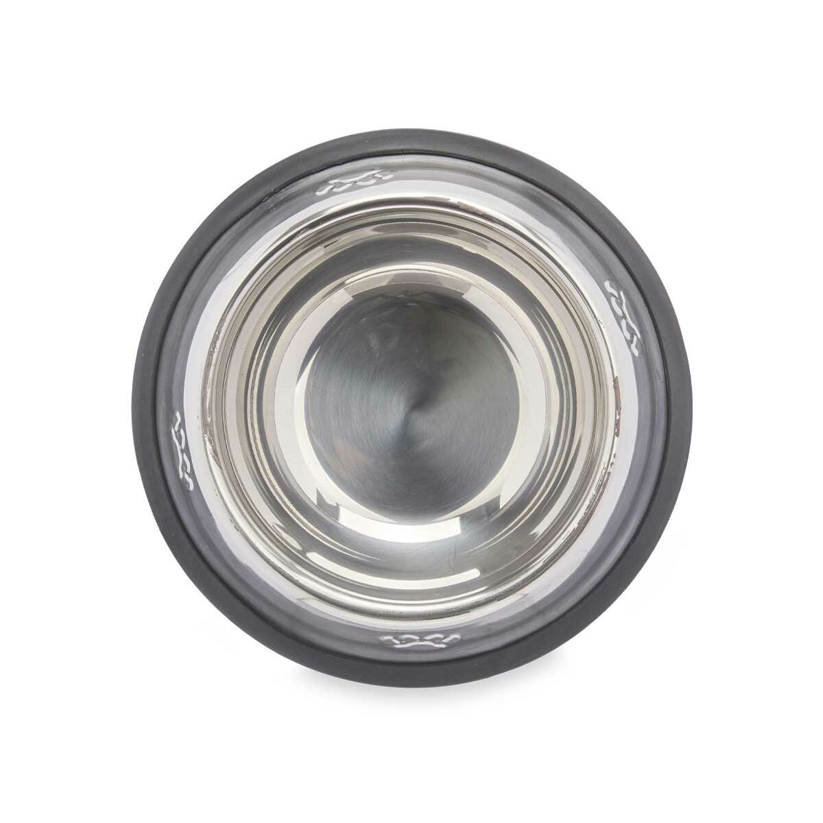 Mascow Futternapf Für Hunde Mascow 311 Grau Silberfarben Gummi Metall 35 X 0,03 X 25 Cm (24 Stück)
