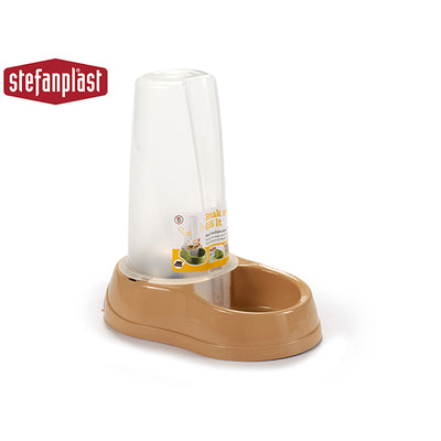 Stefanplast Futternapf Für Haustiere Stefanplast 04093 Beige Kunststoff 650 Ml 12 X 19,5 X 19 Cm (12 Stück)
